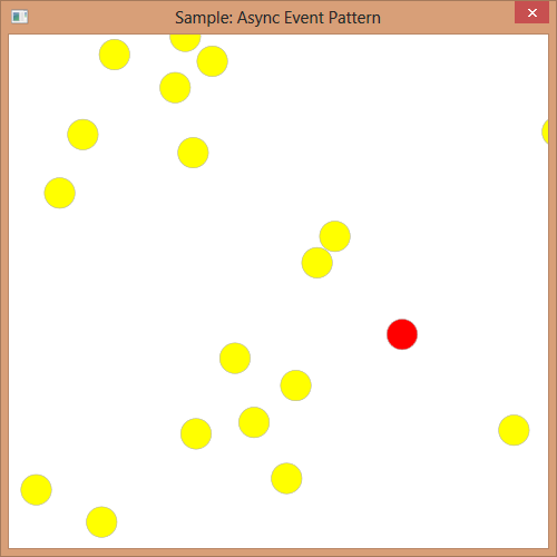 async event pattern sample