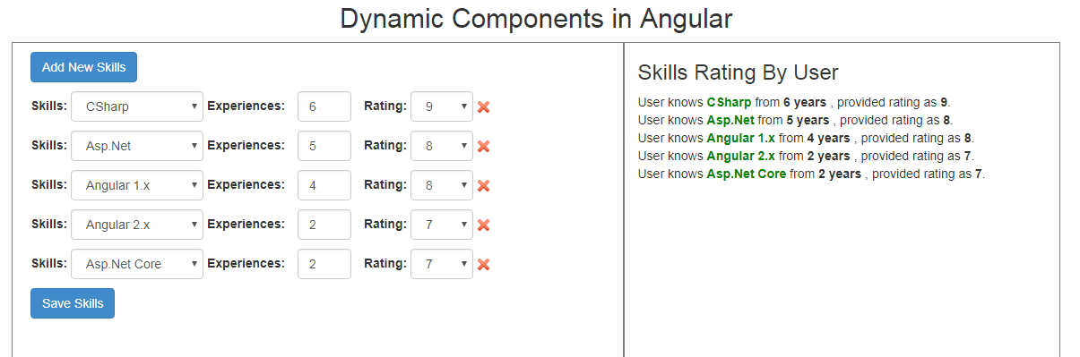 Dynamic Component In Angular
