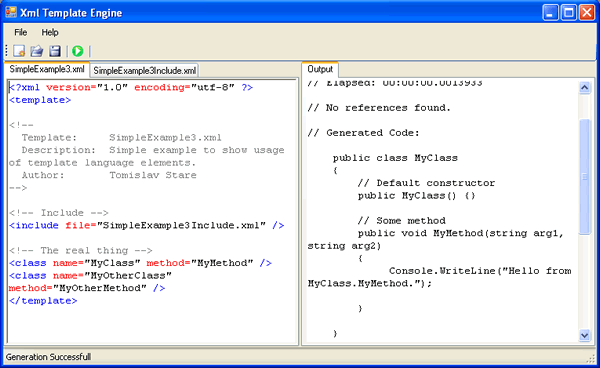 Template Engine/Code Generator .NET - CodeProject