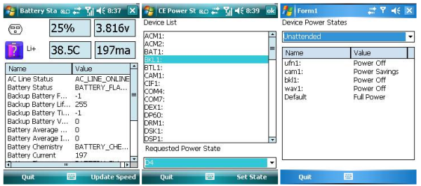 windows ce approach manager register