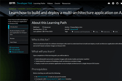 Thumbnail for Learn How to Build and Deploy a Multi-architecture Application on Amazon EKS