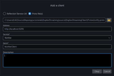 Thumbnail for C#/.NET gRPC Service with Duplex (Bidirectional) Streaming