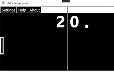 Thumbnail for WPF based exciting Pong Game