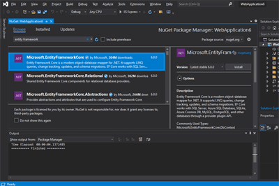 Thumbnail for Return Multiple Result Sets or DataSet Using Entity Framework