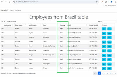Thumbnail for ASP.NET8 using DataTables.net – Part5 – Passing additional parameters in AJAX