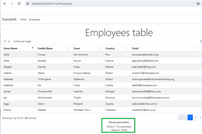 Thumbnail for ASP.NET8 using DataTables.net – Part6 – Returning additional parameters in AJAX