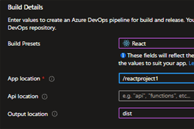 Thumbnail for Visual Studio React Application Deployment to Azure Static Web App using Azure DevOps CI/CD Pipelines