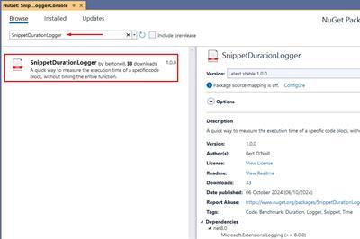 Thumbnail for Capture Code Snippet Execution Time