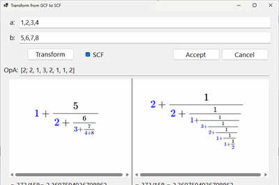 Thumbnail for A Non-Regular to Simple Continued Fraction Converter & Calculator